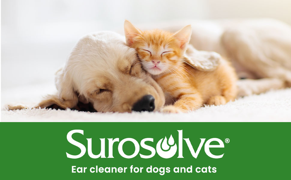 Step 1 - Apply Surosolve ear cleaner to ear canal